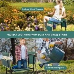 Uten - Kniebankje Tuin - Knie Steun - Tuinkruk Inklapbaar - Kniesteun Tuinieren - Kniekussen - Tot 150 Kg - Groen -Tuingereedschap Serie Winkel 1200x1200 1281