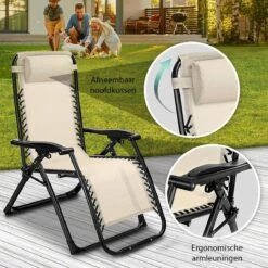 Sens Design Tuinstoel - Ligstoel Tuin - Beige -Tuingereedschap Serie Winkel 1200x1200 1295