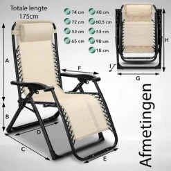 Sens Design Tuinstoel - Ligstoel Tuin - Beige -Tuingereedschap Serie Winkel 1200x1200 1296