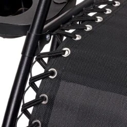 LifeGoods Opvouwbare Tuinstoelen - Verstelbaar Zonnescherm - 2 Stuks - 30°-90° Verstelbaar - Metaal - Zwart -Tuingereedschap Serie Winkel 1200x1200 1302