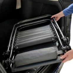 LifeGoods Opvouwbare Tuinstoelen - Verstelbaar Zonnescherm - 2 Stuks - 30°-90° Verstelbaar - Metaal - Zwart -Tuingereedschap Serie Winkel 1200x1200 1303