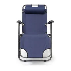 Relaxdays Ligstoel Inklapbaar - Ligbed Met Hoofdsteun - Strandstoel Verstelbaar - Camping - Donkerblauwe -Tuingereedschap Serie Winkel 1200x1200 1317