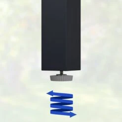 Casaria – Tuintafel – Aluminium – 90x90x75cm –Antraciet -Tuingereedschap Serie Winkel 1200x1200 1332