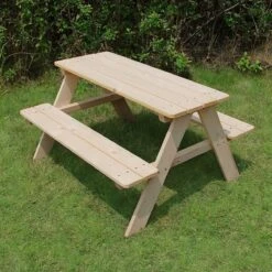 MaxxGarden Kinder Picknicktafel - 90x79x50cm - Hout -Tuingereedschap Serie Winkel 1200x1200 1364