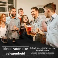 Sens Design Tuintafel Kunststof - Campingtafel Inklapbaar - Rotan-Look -Tuingereedschap Serie Winkel 1200x1200 1425