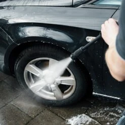 VONROC Hogedrukreiniger V18-2 1800W – 140 Bar – 420 L/h – Incl. 8m Slang, Geïntegreerde Reinigingsmiddelen Tank, Terrasreiniger, Spuitstukken En Accessoires -Tuingereedschap Serie Winkel 1200x1200 144