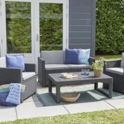 Allibert Lyon Tuintafel - 116x71,5x66/40 Cm - Grafiet 22 Allibert Lyon Tuintafel - 116x71,5x66/40 Cm - Grafiet -Tuingereedschap Serie Winkel 1200x1200 1441