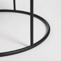 Mica Decorations Leandro Bijzettafel - Set Van 2 - H45 X Ø45 Cm - Zwart -Tuingereedschap Serie Winkel 1200x1200 1450