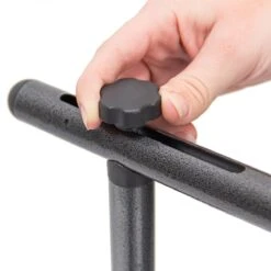 Relaxdays Balkontafel Inklapbaar, Balkon Tafel Rotan, Hangtafel Reling - Zwart -Tuingereedschap Serie Winkel 1200x1200 1486