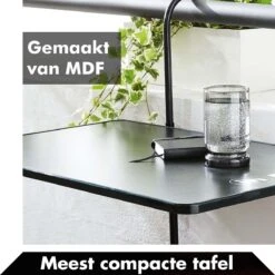 Balkontafel Inklapbaar – Zwart – 60 X 60 X 70 Cm – Hout Balkontafeltje Hangend Balkonbar Balkontafels Opklapbaar Hangtafel Balcony Table – Ophangbaar Voor Aan Het Balkon – Vouwtafel Wandtafel Inklapbare Tafel – Bijzettafel – Buiten Tafeltje Klaptafel -Tuingereedschap Serie Winkel 1200x1200 1497