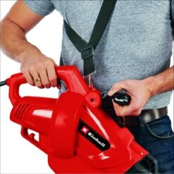 Einhell Elektrische Bladblazer GC-EL 3024 E (blazen, Zuigen & Versnipperen, Zuigbuis Ø75 Mm, Zuigkracht 650 M³/h, Hakselfunctie 10:1, Blaassnelheid 240 Km/h, Opvangzak 40 L) -Tuingereedschap Serie Winkel 1200x1200 16