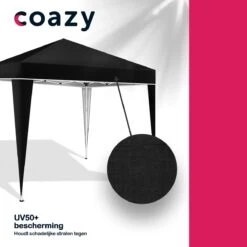 Coazy Waterdichte Partytent 3x3 Meter Opvouwbaar - Paviljoen - Easy Up - Pop-up Tent Met Haringen, Touw En Anti Slip Poten - Waterdicht - Partytenten Weerbestendig -Tuingereedschap Serie Winkel 1200x1200 1603