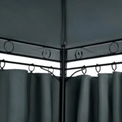 Casaria Paviljoen Topas 3x4m - UV-bescherming 50+ - Antraciet -Tuingereedschap Serie Winkel 1200x1200 1607