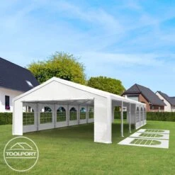 Hoogwaardige Partytent 3x6 M Van 240 G/m² PE Zeil Tuintent Feesttent Waterdicht In Wit 20 Hoogwaardige Partytent 3x6 M Van 240 G/m² PE Zeil Tuintent Feesttent Waterdicht In Wit -Tuingereedschap Serie Winkel 1200x1200 1631