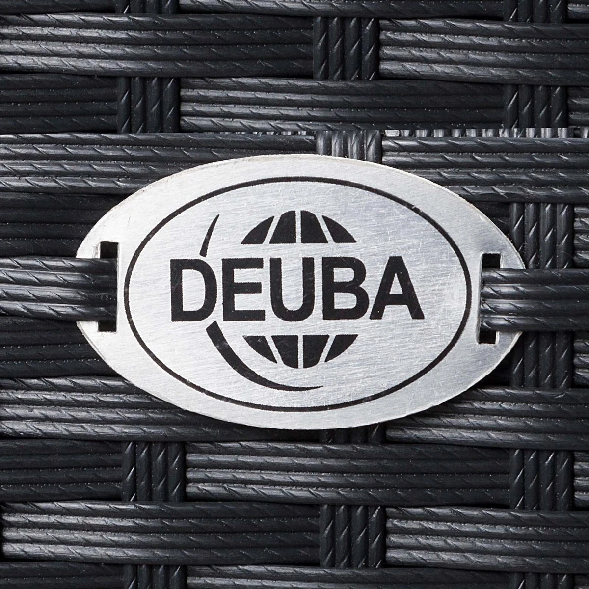 Casaria Tuinbank Polyrattan – 2 Zitter Incl. Tafel & Kussens – Zwart 16 Casaria Tuinbank Polyrattan – 2 Zitter Incl. Tafel & Kussens – Zwart - Afbeelding 14