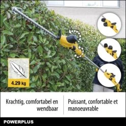 Powerplus POWXG2043 Elektrische Heggenschaar - 750W - Snoeien En Knippen - Zwaardlengte 570mm - Mesafstand 24mm - Telescopisch - Draaibaar Handvat - Haagschaar Voor Tuinonderhoud -Tuingereedschap Serie Winkel 1200x1200 169