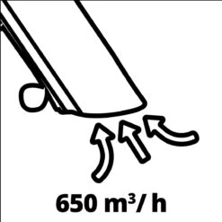 Einhell Elektrische Bladblazer GC-EL 3024 E (blazen, Zuigen & Versnipperen, Zuigbuis Ø75 Mm, Zuigkracht 650 M³/h, Hakselfunctie 10:1, Blaassnelheid 240 Km/h, Opvangzak 40 L) -Tuingereedschap Serie Winkel 1200x1200 17