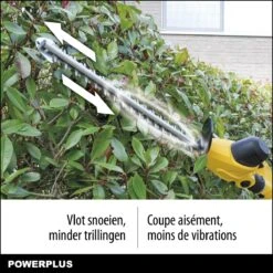 Powerplus POWXG2043 Elektrische Heggenschaar - 750W - Snoeien En Knippen - Zwaardlengte 570mm - Mesafstand 24mm - Telescopisch - Draaibaar Handvat - Haagschaar Voor Tuinonderhoud -Tuingereedschap Serie Winkel 1200x1200 170