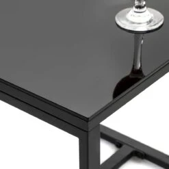 Songmics Tuinmeubelset, 3-delige Set, Van Polyrotan, Voor Outdoor, Terras, Balkon, Tuin, Eenvoudige Montage, Bijzettafel En 2 Stoelen, Zwart-beige -Tuingereedschap Serie Winkel 1200x1200 1719