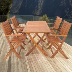 Merkloos Luxe Tuinset 'Sydney' - 5-delig - Acaciahout - FSC Gecertificeerd -Tuingereedschap Serie Winkel 1200x1200 1731