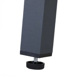 Tuinset 4 + 1 Klapstoelen Tuintafel – Aluminium 80x80cm - Grijs -Tuingereedschap Serie Winkel 1200x1200 1755