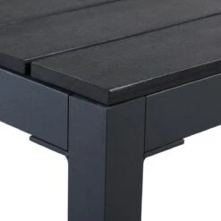 Tuinset 4 + 1 Klapstoelen Tuintafel – Aluminium 80x80cm - Grijs -Tuingereedschap Serie Winkel 1200x1200 1757