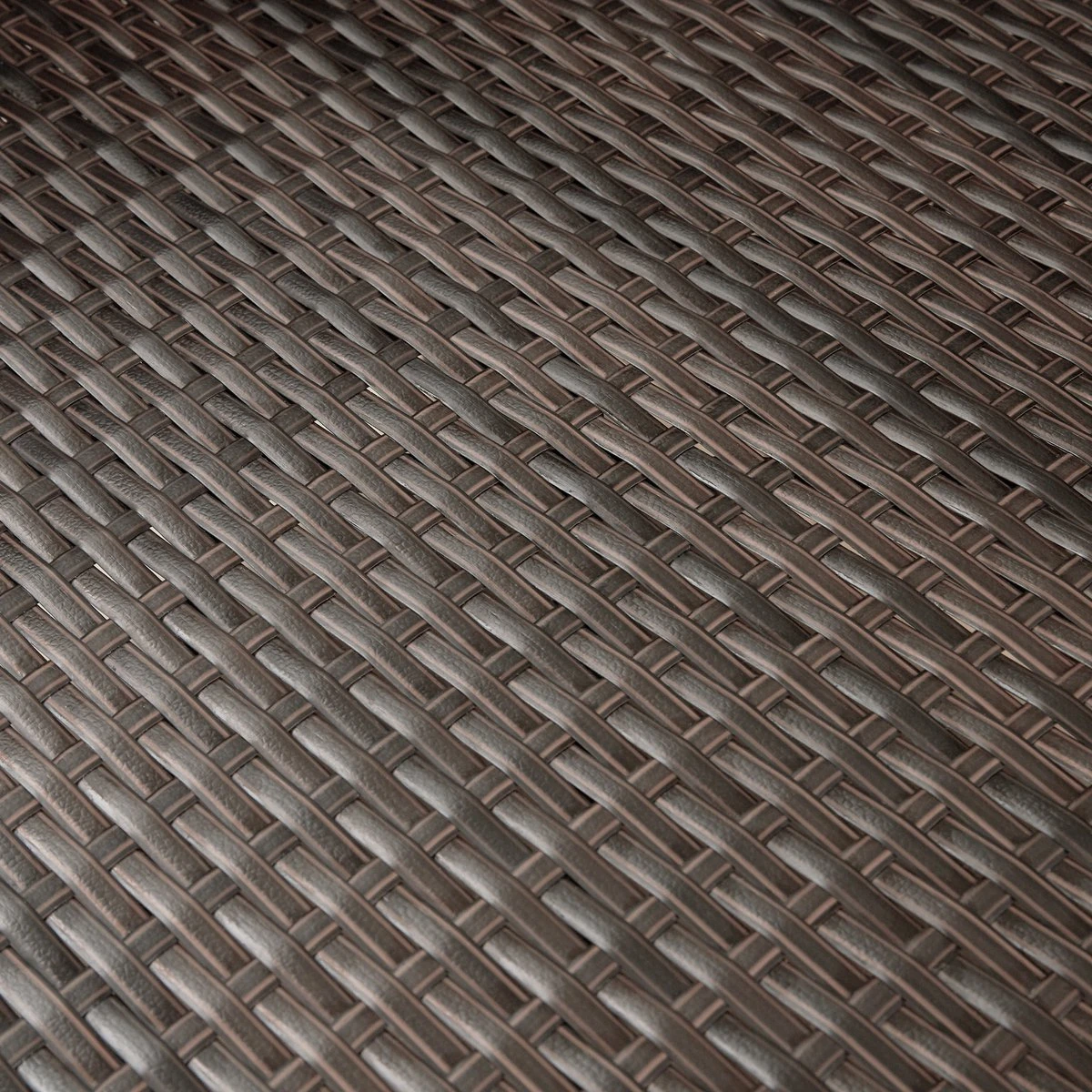 Teamson Home 3-Delig Hoek Loungeset - Tuinmeubelen - Tuinbank - Omvat Tafel En Kussens - Rotan - Bruin/Wit 6 Teamson Home 3-Delig Hoek Loungeset - Tuinmeubelen - Tuinbank - Omvat Tafel En Kussens - Rotan - Bruin/Wit - Afbeelding 4