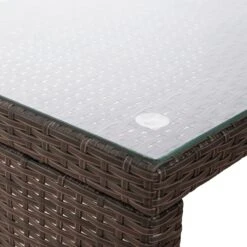 Teamson Home 3-Delig Hoek Loungeset - Tuinmeubelen - Tuinbank - Omvat Tafel En Kussens - Rotan - Bruin/Wit 23 Teamson Home 3-Delig Hoek Loungeset - Tuinmeubelen - Tuinbank - Omvat Tafel En Kussens - Rotan - Bruin/Wit -Tuingereedschap Serie Winkel 1200x1200 1787