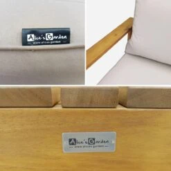 Alice's Garden Loungeset Mendoza - Acacia - 5 Plaatsen - Beige -Tuingereedschap Serie Winkel 1200x1200 1824