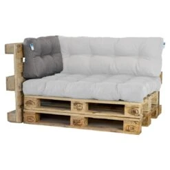 2L Home & Garden Rugkussen Metro Grijs - 60 X 40cm -Tuingereedschap Serie Winkel 1200x1200 1935