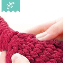 Dubbele Hangmat Rood - 1 Of 2 Persoons - Lig Oppervlak 190x150cm - Lengte 260cm -Tuingereedschap Serie Winkel 1200x1200 1978