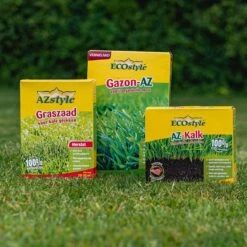 ECOstyle Gazon AZ Organische Gazonmest – Voor Diepgroen En Sterk Gazon – Geeft Tot 120 Dagen Voeding – Werkt Tegen Mos - 30 M² - 2 KG -Tuingereedschap Serie Winkel 1200x1200 2034