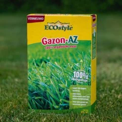 ECOstyle Gazon AZ Organische Gazonmest – Voor Diepgroen En Sterk Gazon – Geeft Tot 120 Dagen Voeding – Werkt Tegen Mos - 30 M² - 2 KG -Tuingereedschap Serie Winkel 1200x1200 2035