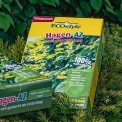 ECOstyle Hagen-AZ Organische Haag Meststof - Tuinmest Voor Diepgroen Blad - Nieuwe & Bestaande Beplanting - 30 M Haag - 1,6 KG -Tuingereedschap Serie Winkel 1200x1200 2128