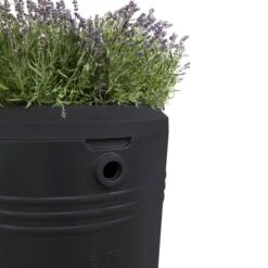 Elho Green Basics Regenton - Regenton - Living Black - Buiten - 200 Liter -Tuingereedschap Serie Winkel 1200x1200 2171
