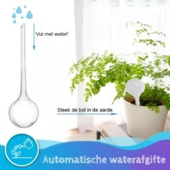 Summer Spark Waterdruppelaar Voor Planten 6 Stuks Transparant – 27 CM X 8 CM – 250 ML – Automatisch Watergeefsysteem Voor Kamerplanten – Planten Watergever Met Druppelsysteem – Waterbol -Tuingereedschap Serie Winkel 1200x1200 2232