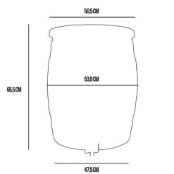 Regentonset Roto 120 Liter + Voet 8 Regentonset Roto 120 Liter + Voet -Tuingereedschap Serie Winkel 1200x1200 2358