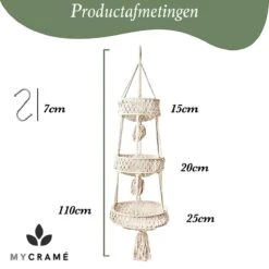 Macramé 3-Laags Hangende Fruitmand - Bohemian Mand Plantenhanger - Handgemaakt Katoen Touw Fruitschaal Hangmand - Boho Ophangbaar Etagere - Decoratieve Fruit Schaal/Basket - Opbergmand Organizer - Keuken/Balkon Decoratie - Hangpot Voor Binnen/Buiten 15 Macramé 3-Laags Hangende Fruitmand - Bohemian Mand Plantenhanger - Handgemaakt Katoen Touw Fruitschaal Hangmand - Boho Ophangbaar Etagere - Decoratieve Fruit Schaal/Basket - Opbergmand Organizer - Keuken/Balkon Decoratie - Hangpot Voor Binnen/Buiten -Tuingereedschap Serie Winkel 1200x1200 2601
