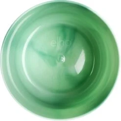 Elho The Ocean Collection Round 22cm - Bloempot Voor Binnen - 100% Gerecycled Materiaal - Gemaakt Met Zeeafval - Ø 22.3 X H 20.4 Cm - Pacifisch Groen -Tuingereedschap Serie Winkel 1200x1200 2607