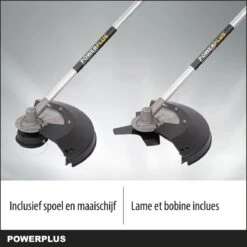 Powerplus POWXG30405 Bosmaaier 2-in-1 - 1000 W - Bosmaaier & Grastrimmer 11 Powerplus POWXG30405 Bosmaaier 2-in-1 - 1000 W - Bosmaaier & Grastrimmer -Tuingereedschap Serie Winkel 1200x1200 262