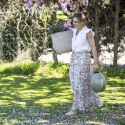 Capi Europe - Bloempot Bol Waste Rib NL - 43x41 - Terrazzo Beige - Voor Binnen En Buiten - KTBR933 -Tuingereedschap Serie Winkel 1200x1200 2624