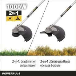Powerplus POWXG30405 Bosmaaier 2-in-1 - 1000 W - Bosmaaier & Grastrimmer 13 Powerplus POWXG30405 Bosmaaier 2-in-1 - 1000 W - Bosmaaier & Grastrimmer -Tuingereedschap Serie Winkel 1200x1200 264