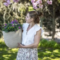 Capi Europe - Bloempot Bol Waste Rib NL - 35x34 - Terrazzo Beige - Voor Binnen En Buiten - KTBR932 -Tuingereedschap Serie Winkel 1200x1200 2640