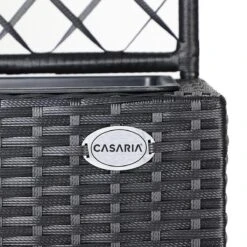 Casaria Polyrattan Plantenbak - Met Klimoprek - 3 Bakken Zwart 21 Casaria Polyrattan Plantenbak - Met Klimoprek - 3 Bakken Zwart -Tuingereedschap Serie Winkel 1200x1200 2663