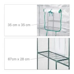 Relaxdays Tuinkas - 2 M² - Kweekkas Tuin - Grote Foliekas - 4 Ramen - Plantenkas Tomaten -Tuingereedschap Serie Winkel 1200x1200 2692