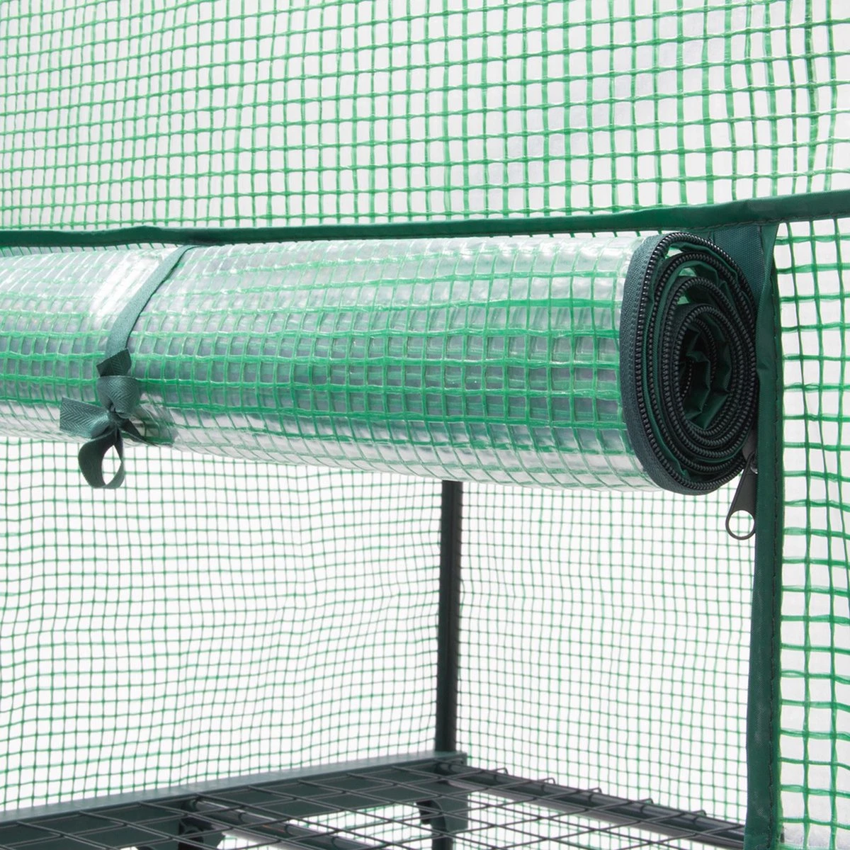 Relaxdays Kas Met Folie Voor In De Tuin Of Op Het Balkon - Tuinkas - Broeikas - Kweekkas - 4 10 Relaxdays Kas Met Folie Voor In De Tuin Of Op Het Balkon - Tuinkas - Broeikas - Kweekkas - 4 - Afbeelding 8