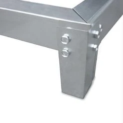 Gardebruk Aluminium Kas 4,75 M² - Fundament & Regengoot - 250x190cm -Tuingereedschap Serie Winkel 1200x1200 2734