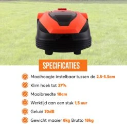 Zoef Robot Robotmaaier Betsie Met APP <1400 M2 -Tuingereedschap Serie Winkel 1200x1200 376