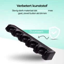 CLEANLY® Bezemhouder - Ophangsysteem Voor Tuingereedschap - Bezem Ophangsysteem - Gereedschapshouder Met Ophanghaken - ABS -Tuingereedschap Serie Winkel 1200x1200 437