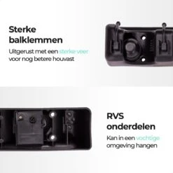 CLEANLY® Bezemhouder - Ophangsysteem Voor Tuingereedschap - Bezem Ophangsysteem - Gereedschapshouder Met Ophanghaken - ABS -Tuingereedschap Serie Winkel 1200x1200 441